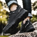 Men's Trainers Athletic Shoes Sporty Casual Classic Athletic Daily Running Shoes Synthetics Black Gray Brown Color Block Fall Winter