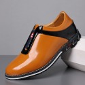 Men's Sneakers Casual Daily PU Black Yellow Fall Winter