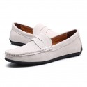 Men's Loafers & Slip-Ons Suede Shoes Comfort Shoes Casual Daily Outdoor Suede Black Navy Blue Khaki Spring Summer