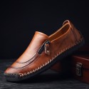 Men's Loafers & Slip-Ons Comfort Loafers Summer Loafers British Preppy Daily Outdoor Walking Shoes Nappa Leather Light Brown Dark Brown Black Fall Winter Spring