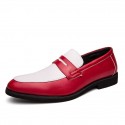 Men's Shoes Penny Loafers Charm Chic & Modern Party Office / Career Street For Office Business PU Spring &  Fall