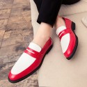 Men's Shoes Penny Loafers Charm Chic & Modern Party Office / Career Street For Office Business PU Spring &  Fall