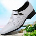 Men's Loafers & Slip-Ons Formal Shoes Summer Loafers Daily PU White Black Brown Summer