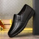 Men's Loafers & Slip-Ons Classic British Daily Office & Career PU Booties / Ankle Boots Black Fall Spring