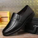 Men's Loafers & Slip-Ons Classic British Daily Office & Career PU Booties / Ankle Boots Black Fall Spring