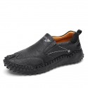 Men's Loafers & Slip-Ons Casual Classic Daily Office & Career PU Black Gray Brown Spring Summer