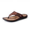 Men's Slippers & Flip-Flops Casual Classic Home Daily Rubber Brown Yellow Spring Summer