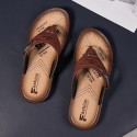 Men's Slippers & Flip-Flops Casual Classic Home Daily Rubber Brown Yellow Spring Summer