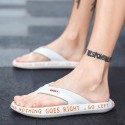 flip-flops men's 2021 summer new outdoor men's slippers korean version of the thick-soled flip-flop beach sandals and slippers men
