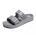 Men's Sandals Slippers & Flip-Flops Crib Shoes Casual Daily Beach EVA(ethylene-vinyl acetate copolymer) Black Gray Summer