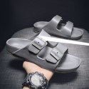 Men's Sandals Slippers & Flip-Flops Crib Shoes Casual Daily Beach EVA(ethylene-vinyl acetate copolymer) Black Gray Summer