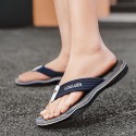 Men's Slippers & Flip-Flops Casual Classic Daily Outdoor Rubber Black Dark Blue Red Spring Summer