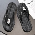 Men's Slippers & Flip-Flops Casual Classic Daily Outdoor Rubber Black Dark Blue Red Spring Summer