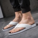 Men's Slippers & Flip-Flops Casual Classic Daily Beach PU White Black Spring Summer