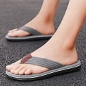 Men's Slippers & Flip-Flops Casual Classic Daily Outdoor Rubber Black Gray Khaki Spring Summer