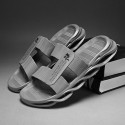 Men's Sandals Loafers & Slip-Ons Slippers & Flip-Flops Casual Classic Daily Outdoor Rubber Black Gray Blue Spring Summer