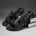 Men's Sandals Loafers & Slip-Ons Slippers & Flip-Flops Casual Classic Daily Outdoor Rubber Black Gray Blue Spring Summer