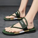 Men's Sandals Slippers & Flip-Flops Casual Classic Daily Outdoor Elastic Fabric Black Army Green Dark Blue Spring Summer