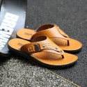 Men's Slippers & Flip-Flops Daily EVA(ethylene-vinyl acetate copolymer) Non-slipping Yellow Brown Spring Summer