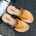 Men's Slippers & Flip-Flops Daily EVA(ethylene-vinyl acetate copolymer) Non-slipping Yellow Brown Spring Summer