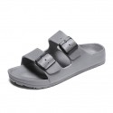 Men's Sandals Loafers & Slip-Ons Slippers & Flip-Flops Casual Classic Daily Outdoor Rubber Black Gray Spring Summer