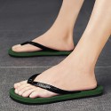 Men's Slippers & Flip-Flops Casual Classic Daily Outdoor Rubber Black Army Green Red Spring Summer