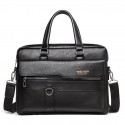 Men's Handbags Briefcase PU Leather Daily Formal Office & Career Dark Brown Black Brown