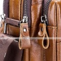 Men's Handbags Shoulder Messenger Bag Laptop Bag Crossbody Bag Cowhide Zipper Daily Formal Outdoor Black Brown Coffee