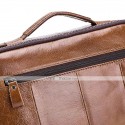 Men's Handbags Shoulder Messenger Bag Laptop Bag Crossbody Bag Cowhide Zipper Daily Formal Outdoor Black Brown Coffee