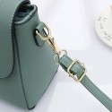 Women's Crossbody Bag Top Handle Bag PU Leather Solid Color Daily Date Office & Career Dark Khaki Rubber red milky Green