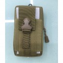 Men's Fanny Pack Mobile Phone Bag Canvas Daily Outdoor Green camouflage Light blue camouflage Khaki camouflage naturals