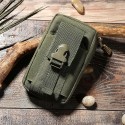 Men's Fanny Pack Mobile Phone Bag Canvas Daily Outdoor Green camouflage Light blue camouflage Khaki camouflage naturals