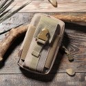 Men's Fanny Pack Mobile Phone Bag Canvas Daily Outdoor Green camouflage Light blue camouflage Khaki camouflage naturals