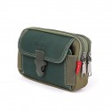 Men's Fanny Pack Mobile Phone Bag Canvas Solid Color Daily Outdoor Horizontal Khaki 6.5 Inch Horizontal Green 6.5 Inch Vertical Green 6.5 Inch Vertical Khaki 6.5 Inch