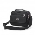 Men's Messenger Bag Briefcase Crossbody Bag Polyester Solid Color Daily Outdoor Office & Career Card Medium Hijab Backpack Length 26cm Black Medium Hijab Backpack Length 26cm Black Small Hijab