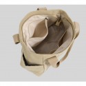 Women's Work Bag Canvas Tote Bag Canvas Solid Color Daily Outdoor Office & Career Black khaki Sky Blue Beige