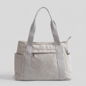 Women's Work Bag Canvas Tote Bag Canvas Solid Color Daily Outdoor Office & Career Black khaki Sky Blue Beige