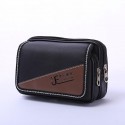 Men's Leather Bag Bum Bag Fanny Pack Coin Purse Mobile Phone Bag Cowhide Solid Color Daily Going out Office & Career