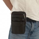 Men's Leather Bag Bum Bag Fanny Pack Coin Purse Mobile Phone Bag Cowhide Solid Color Daily Holiday Going out