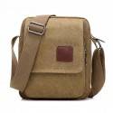 Men's Canvas Bag Messenger Bag Shoulder Messenger Bag Crossbody Bag Canvas Daily Outdoor Black Army Green Khaki Coffee