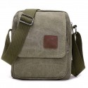 Men's Canvas Bag Messenger Bag Shoulder Messenger Bag Crossbody Bag Canvas Daily Outdoor Black Army Green Khaki Coffee
