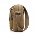 Men's Canvas Bag Messenger Bag Shoulder Messenger Bag Crossbody Bag Canvas Daily Outdoor Black Army Green Khaki Coffee