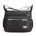 Men's Unisex Messenger Bag Oxford Cloth Zipper Solid Color Daily Office & Career