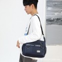 Men's Unisex Messenger Bag Oxford Cloth Zipper Solid Color Daily Office & Career