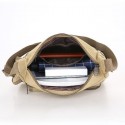Men's Canvas Bag Messenger Bag Shoulder Messenger Bag Crossbody Bag Canvas Daily Outdoor Green Black Khaki Brown