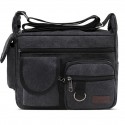 Men's Canvas Bag Messenger Bag Shoulder Messenger Bag Crossbody Bag Canvas Daily Outdoor Green Black Khaki Brown