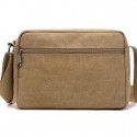 Men's Canvas Bag Messenger Bag Shoulder Messenger Bag Crossbody Bag Canvas Daily Outdoor Blue Black Army Green Khaki