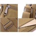 Men's Canvas Bag Messenger Bag Shoulder Messenger Bag Crossbody Bag Canvas Daily Outdoor Blue Black Army Green Khaki