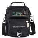 Men's 2022 Messenger Bag Crossbody Bag Nylon Zipper Solid Color Daily Outdoor Green Black Army Green Khaki