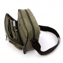 Men's Canvas Bag Messenger Bag Shoulder Messenger Bag Crossbody Bag Canvas Vintage Daily Green Black Khaki Coffee